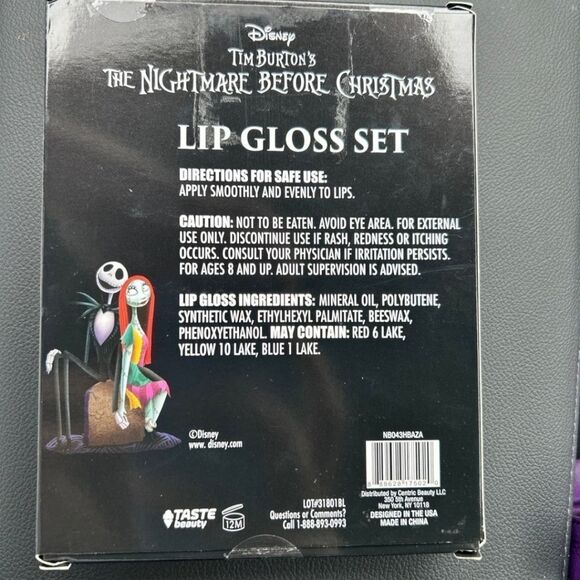 Taste Beauty X Disney The Night Before Christmas Lip Gloss Set - Picture 4 of 4